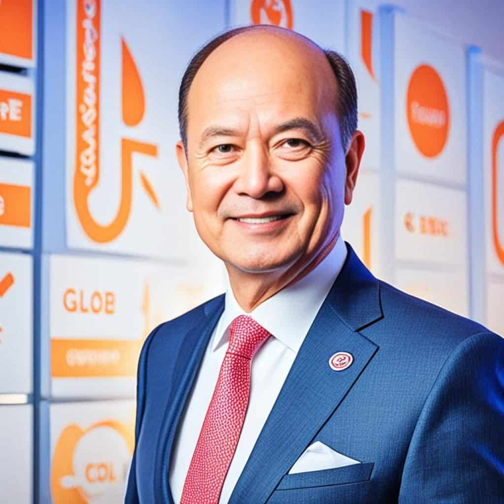 Globe CEO Ernest Cu