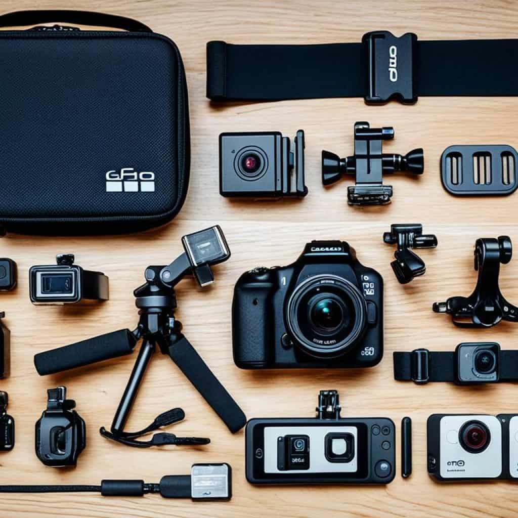 GoPro accessories for vlogging