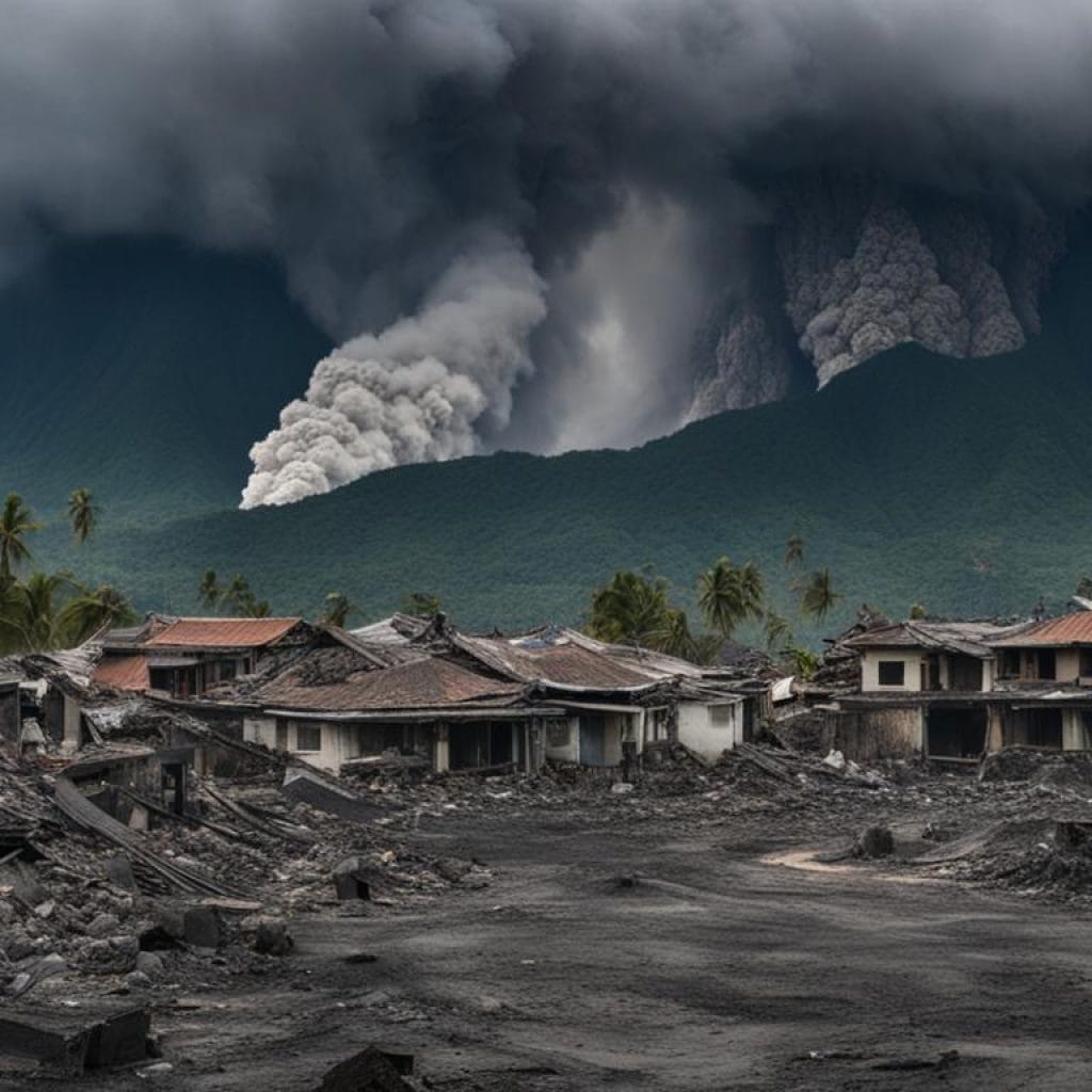 Impact of volcanic eruptions