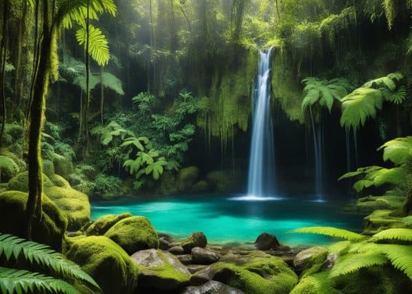 Manaba Falls, bohol philippines