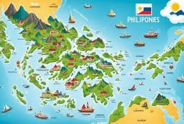 Map Of The Philippines Drawing