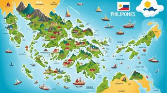 Map Of The Philippines Drawing