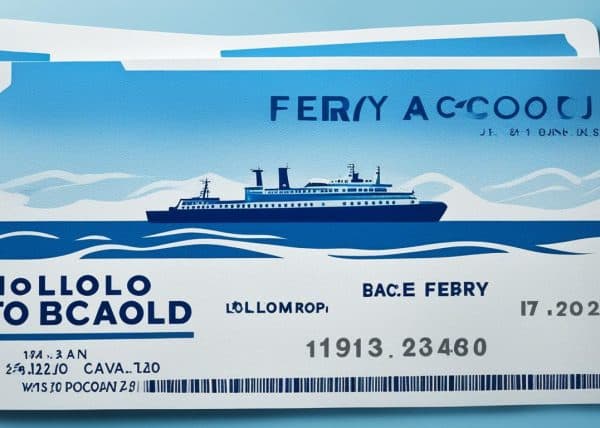 One Way OceanJet Ferry Ticket from Iloilo to Bacolod bacolod
