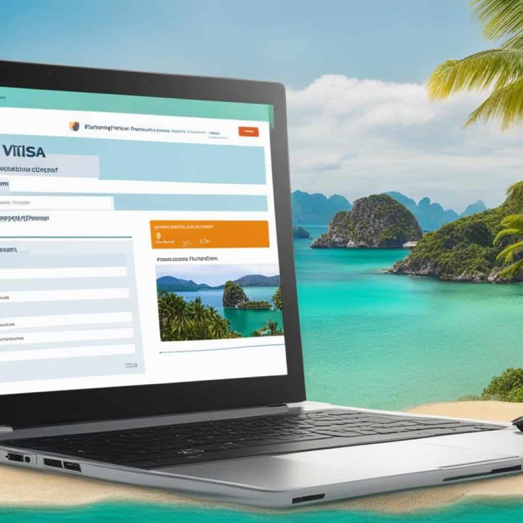 Online application for tourist visa in the Philippines