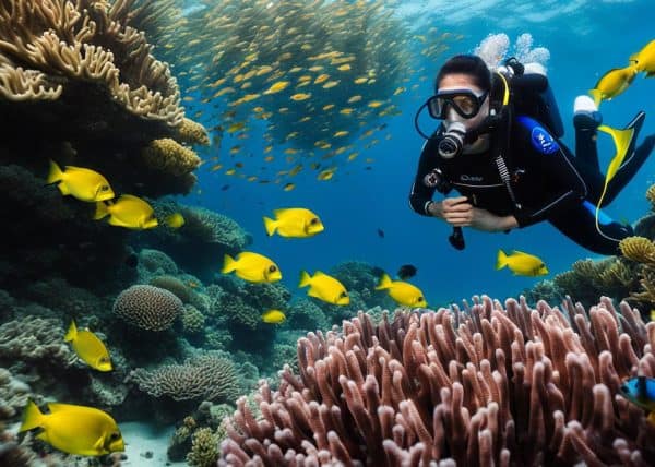 PADI AOW Diver in Cebu with PADI 5 Star Dive Resort