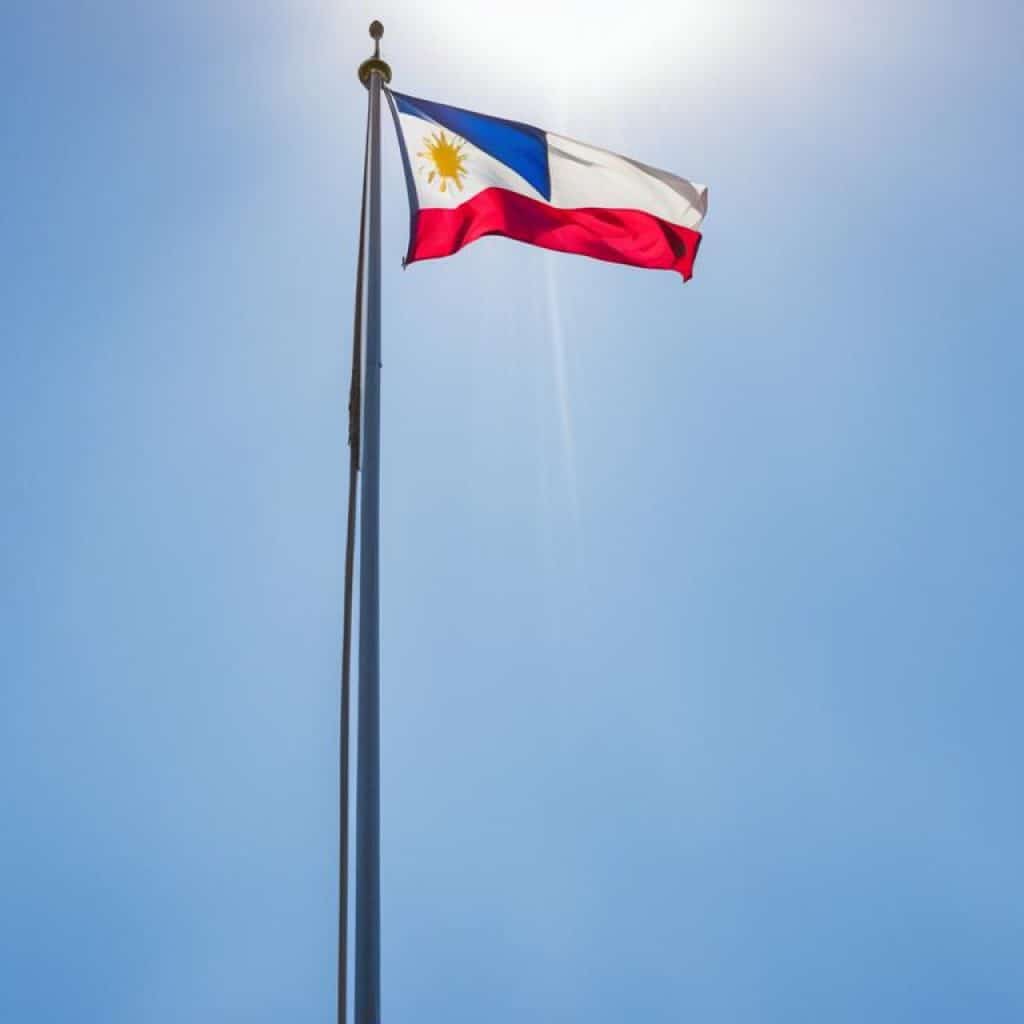 Proper display of the Philippine flag