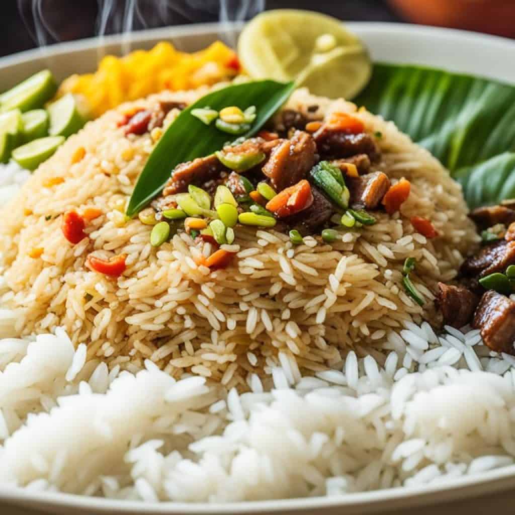 Rice in Filipino Cuisine