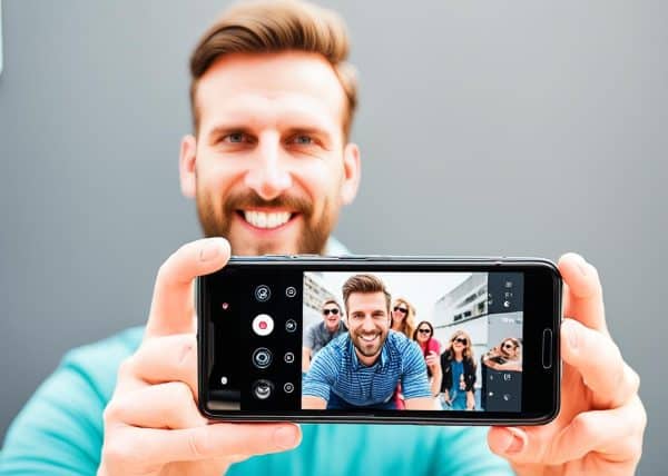 Smartphone for vlogging