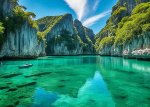 Sohoton Cove, Bucas Grande Island, Siargao Philippines