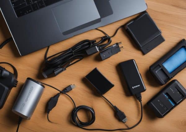 Spare Batteries and Charger