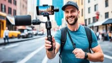 Steadicam for vlogging