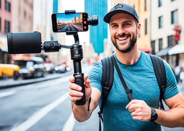 Steadicam for vlogging