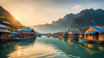 Surigao's Day-Asan Floating Villages, Mindanao