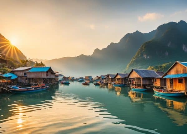 Surigao's Day-Asan Floating Villages, Mindanao