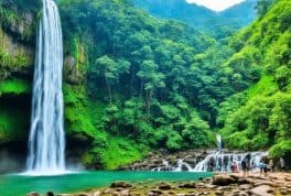 Taktak Waterfall, Santa Monica, Siargao Philippines