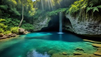 Tayangban Cave Pool, Pilar, Siargao Philippines