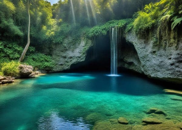 Tayangban Cave Pool, Pilar, Siargao Philippines