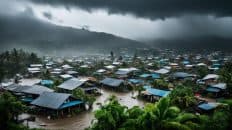 Typhoon In The Philippines