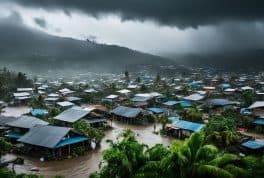 Typhoon In The Philippines