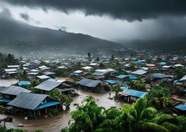 Typhoon In The Philippines