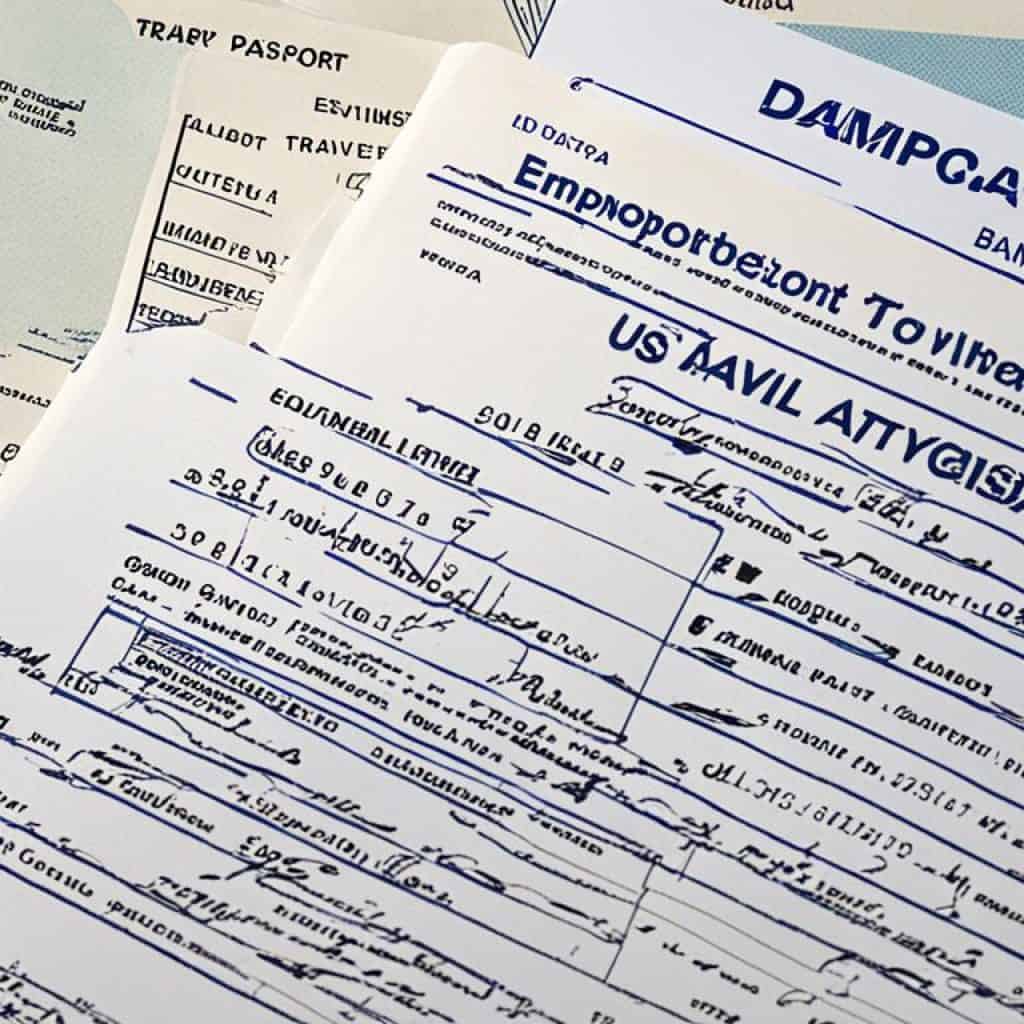 U.S. visa supporting documents