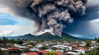 Volcanic Eruption In The Philippines