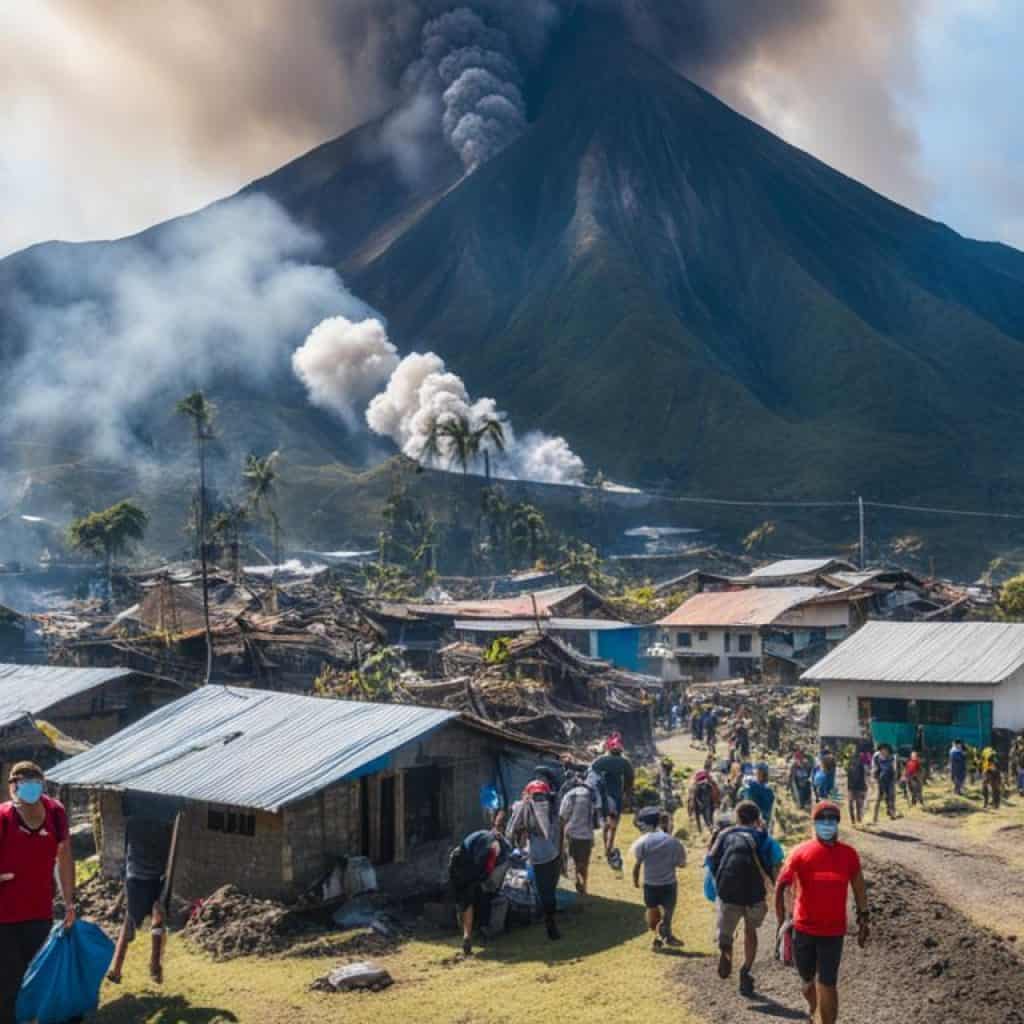 Volcanic Eruption In The Philippines