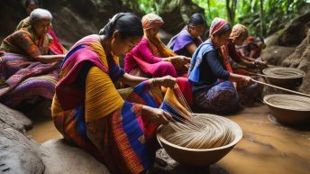 Watch the Women Weavers at Saob Cave, samar philippines