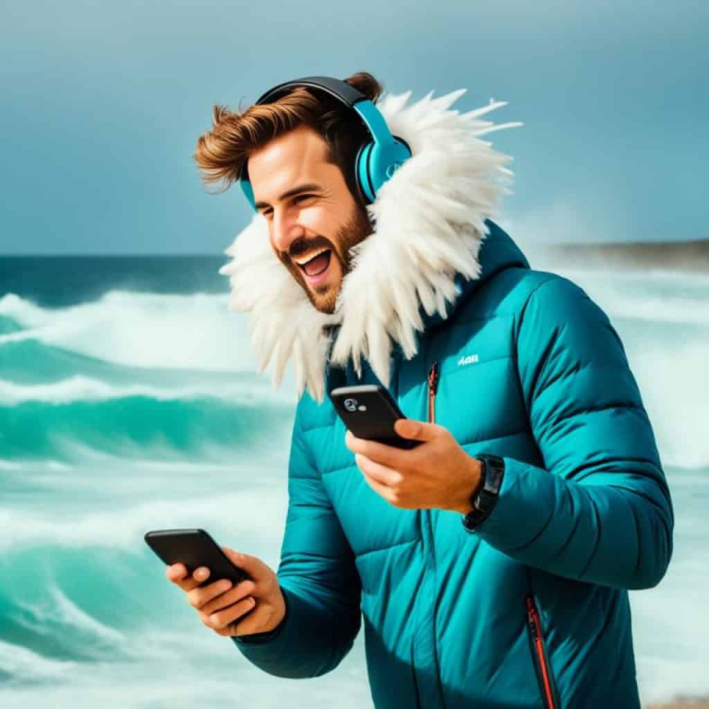 Wind Muffs for Smartphones and Action Cams