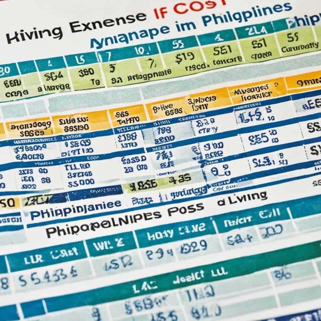 cost of living in the Philippines