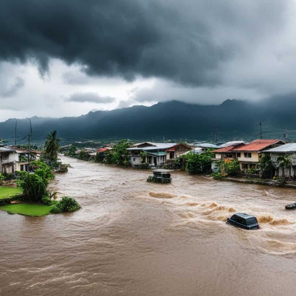 flooding in the Philippines
