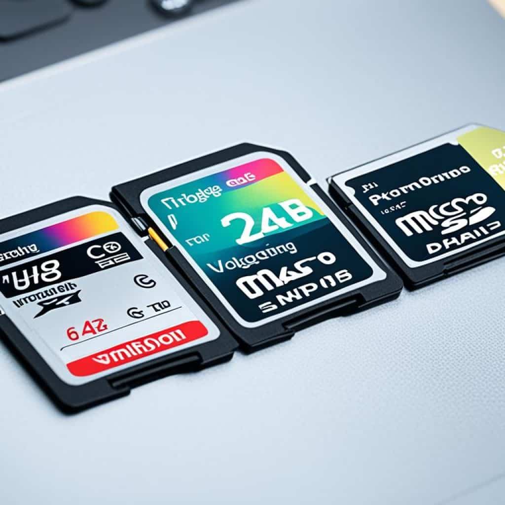 memory card capacity