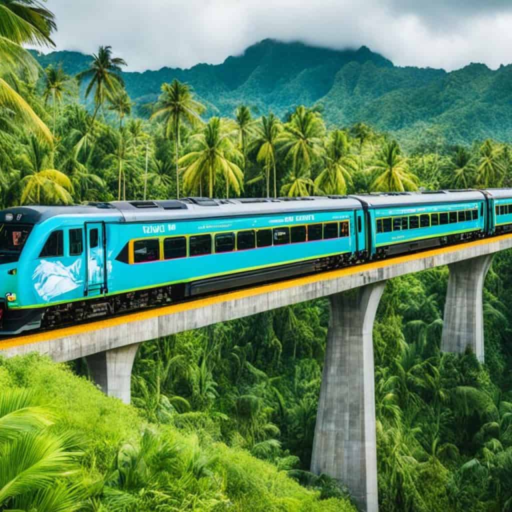national railway service in the Philippines