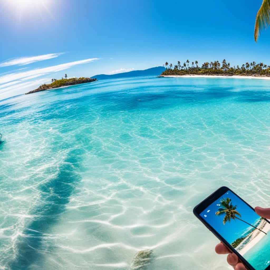 smartphone photography in the Caribbean