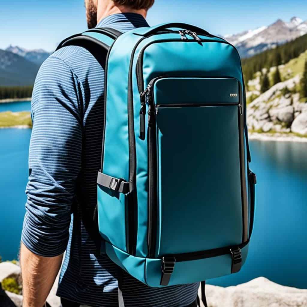 travel backpack design