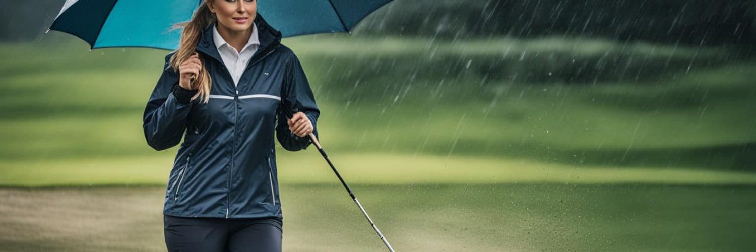womens golf rain gear