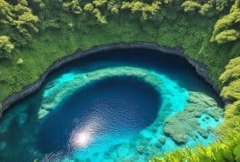 Ambulong Blue Hole, Mindoro Philippines