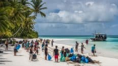 Attend A Beach Clean-up Drive to give back to the community, Siargao Philippines