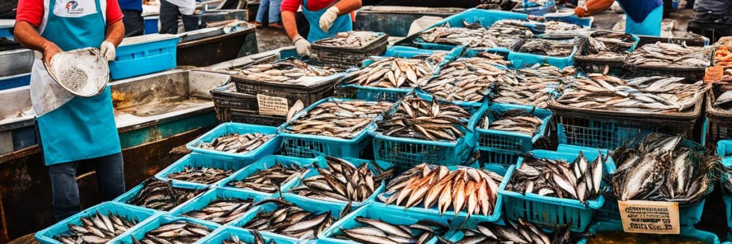 Balatero Port Fish Market, Mindoro Philippines