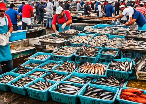 Balatero Port Fish Market, Mindoro Philippines