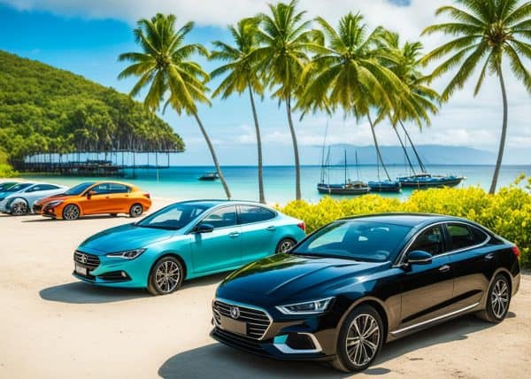 Bohol car rentals Choose from multiple car models