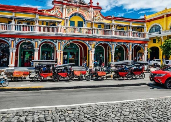 Calle Real in Iloilo, Panay Philippines