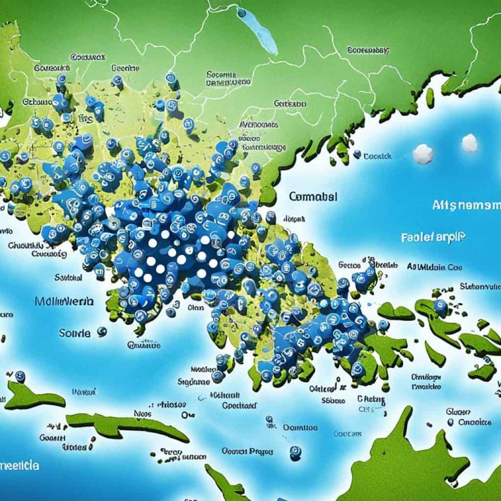 Cellular mobile connections in the Philippines