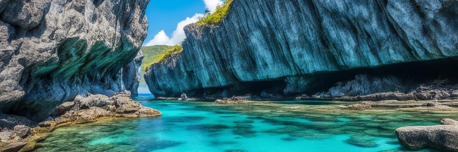 Cliff Jumping at Magpupungko Rock Pools, Siargao Philippines