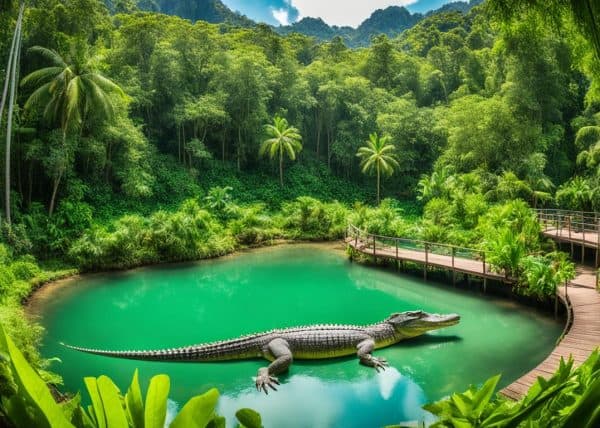 Crocodile Farm, Palawan Philippines