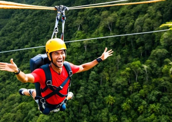 Danao Adventure Park Zipline, bohol philippines