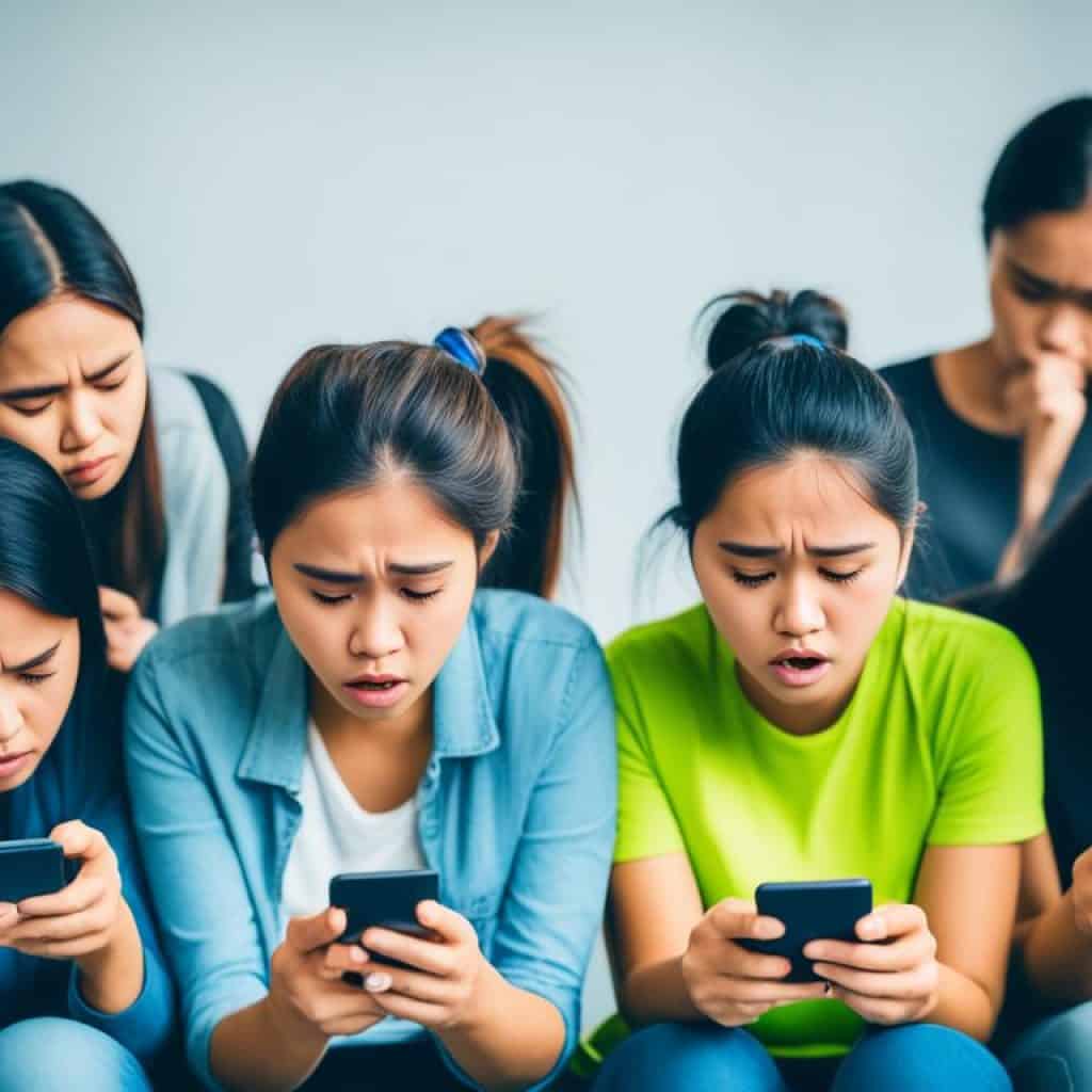 Filipina victims of cyberbullying