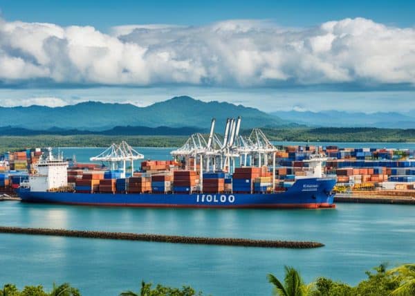 Iloilo Port, Panay Philippines