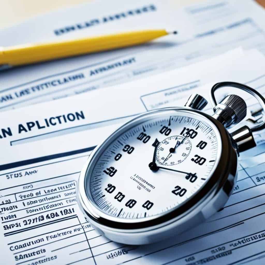 Loan decision and processing time