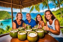 Local Coconut Wine (Tuba) Tasting, Siquijor Philippines